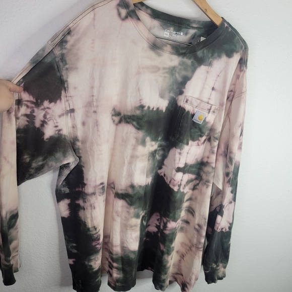 Carhartt long sleeve bleach dye shirt - Picture 4 of 10